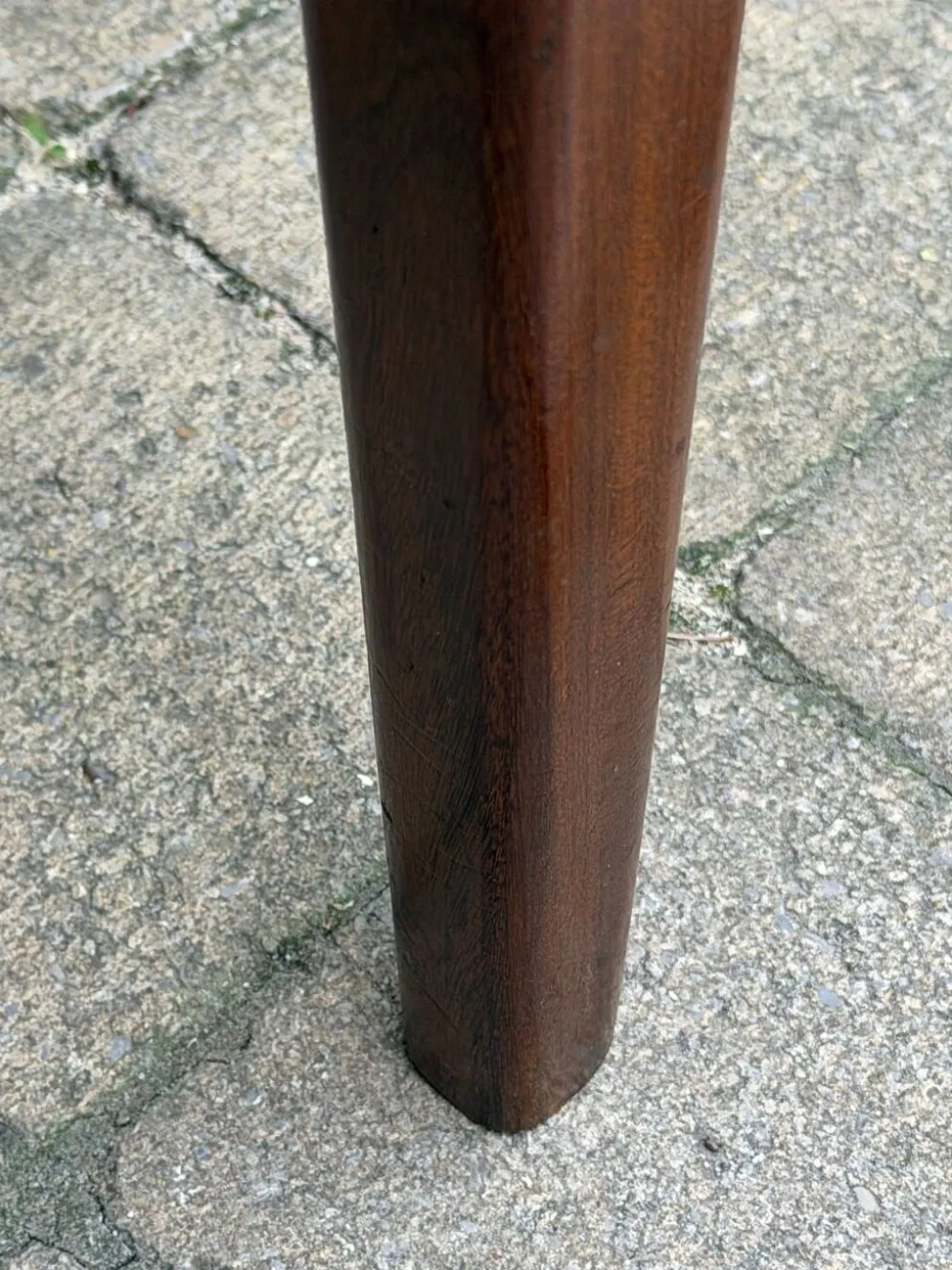 Table à manger scandinave extensible en Teck 1960