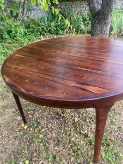 Table à manger scandinave palissandre de Rio