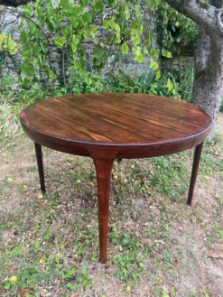 Table à manger scandinave palissandre de Rio
