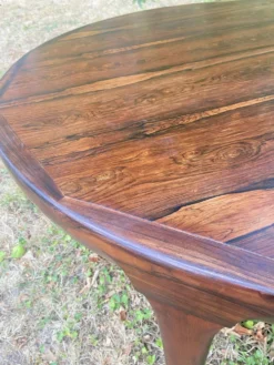Table à manger scandinave palissandre de Rio