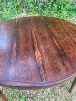 Table à manger scandinave palissandre de Rio