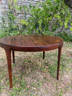 Table à manger scandinave palissandre de Rio
