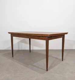 Table à manger scandinave vintage extensible en teck