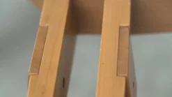 Table à manger sculpturale italienne