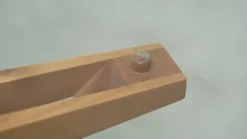 Table à manger sculpturale italienne