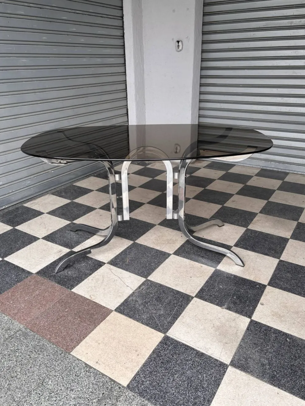 Table à manger seventies