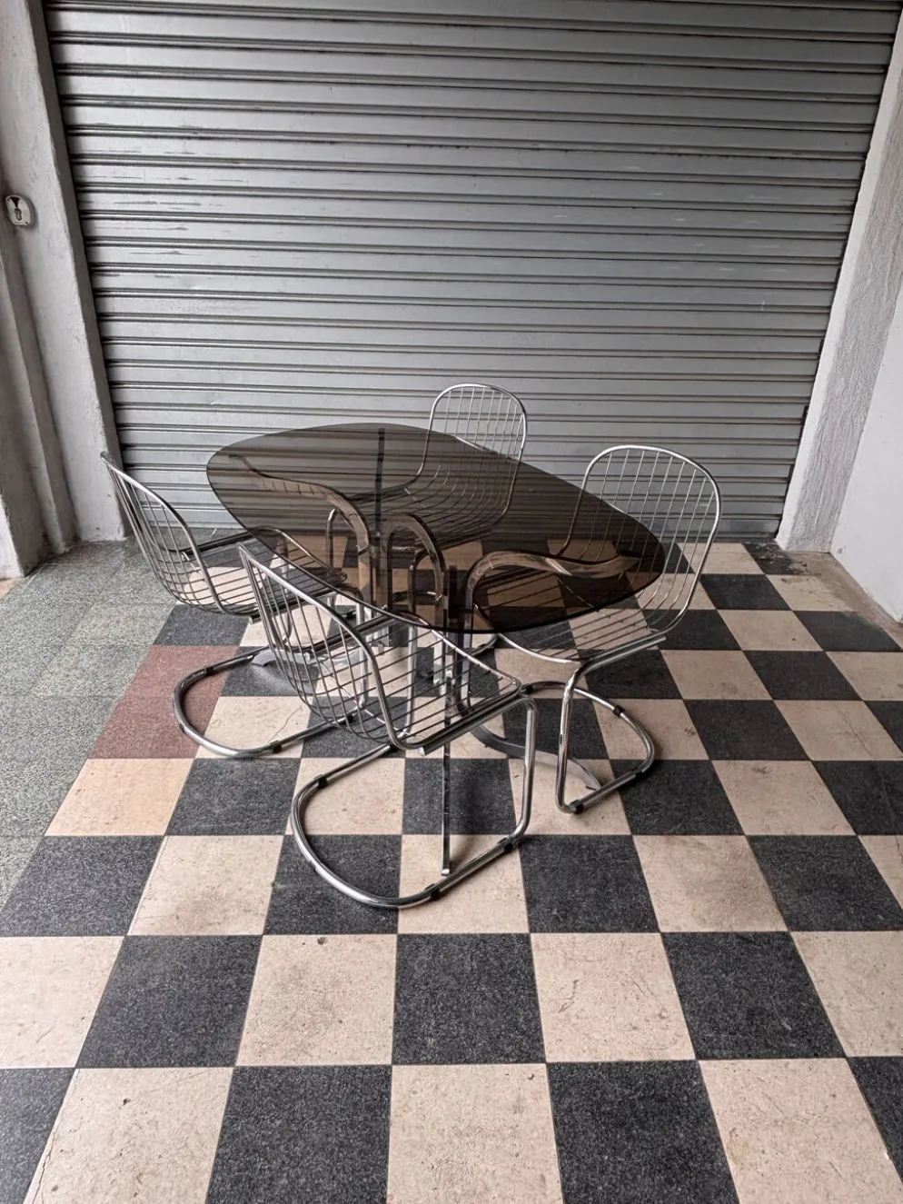 Table à manger seventies