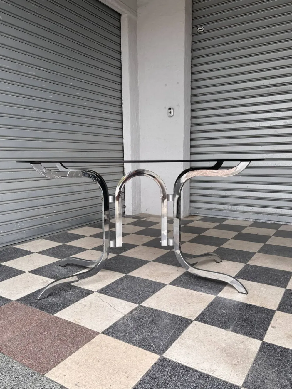 Table à manger seventies