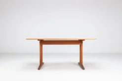Table à manger Shaker C18 de Borge Mogensen en chêne, FDB Mobler, Danemark, 1947