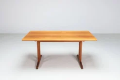 Table à manger Shaker C18 de Borge Mogensen en chêne, FDB Mobler, Danemark, 1947