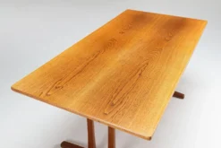 Table à manger Shaker C18 de Borge Mogensen en chêne, FDB Mobler, Danemark, 1947