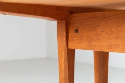 Table à manger Shaker C18 de Borge Mogensen en chêne, FDB Mobler, Danemark, 1947