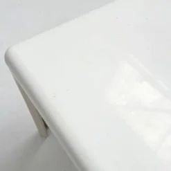 Table à manger Stadio Blanche par Vico Magistretti pour Artemide, 1970