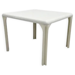 Table à manger Stadio Blanche par Vico Magistretti pour Artemide, 1970