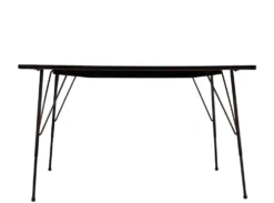 Table à manger / table basse réglable des années 1950 par Rudolf Wolf pour Elsrijk, Hollande