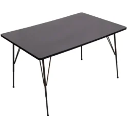 Table à manger / table basse réglable des années 1950 par Rudolf Wolf pour Elsrijk, Hollande