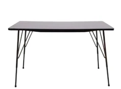 Table à manger / table basse réglable des années 1950 par Rudolf Wolf pour Elsrijk, Hollande