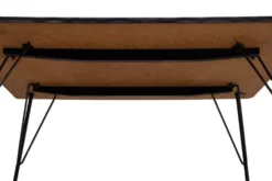 Table à manger / table basse réglable des années 1950 par Rudolf Wolf pour Elsrijk, Hollande