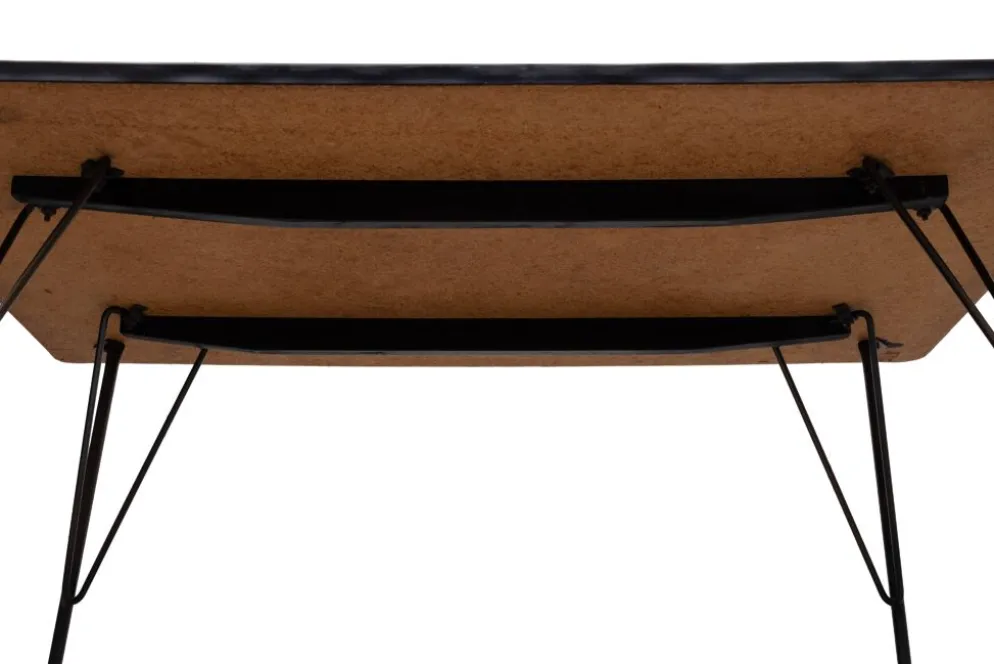 Table à manger / table basse réglable des années 1950 par Rudolf Wolf pour Elsrijk, Hollande