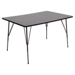 Table à manger / table basse réglable des années 1950 par Rudolf Wolf pour Elsrijk, Hollande