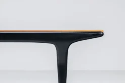 Table à manger T4 Alfred Hendrickx en hêtre Belform Belgique 1958