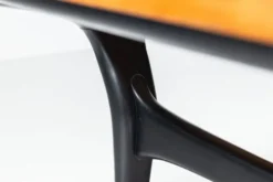 Table à manger T4 Alfred Hendrickx en hêtre Belform Belgique 1958