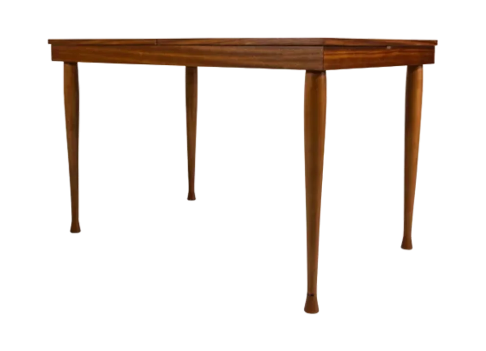 Table à manger vintage conçue par M. Grabiński, Pologne, années 1960.