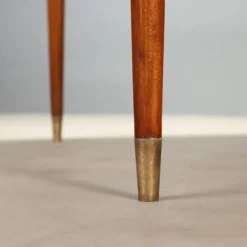 Table à manger vintage en teck, design italien, années 1950-1960