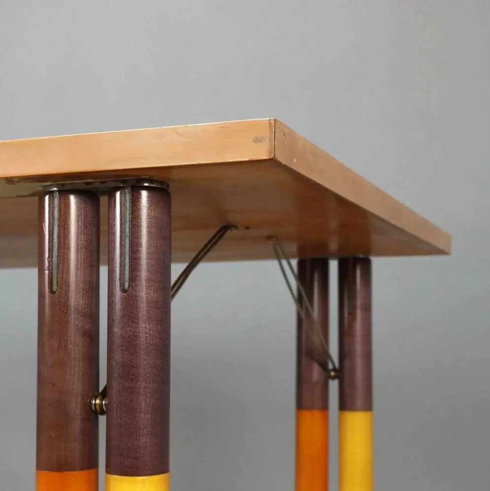 Table à manger vintage Karan d'Ache Malobbia, design Citterio et Nava, années 1980