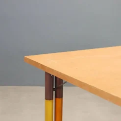 Table à manger vintage Karan d'Ache Malobbia, design Citterio et Nava, années 1980