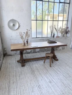 Table monastère chêne 1950 XXL