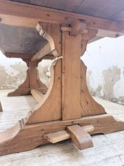 Table monastère chêne 1950 XXL