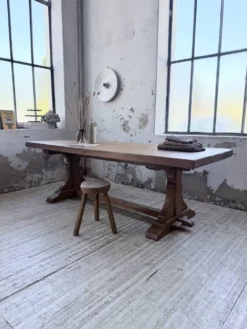 Table monastère chêne 1950 XXL