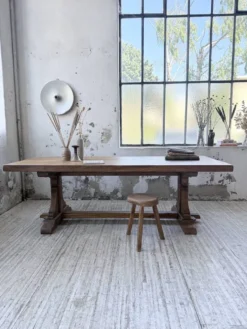 Table monastère chêne 1950 XXL