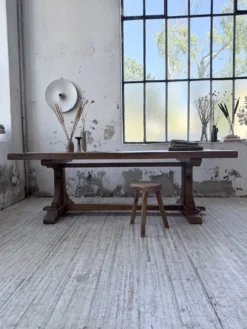 Table monastère chêne 1950 XXL