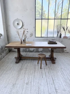 Table monastère chêne 1950 XXL