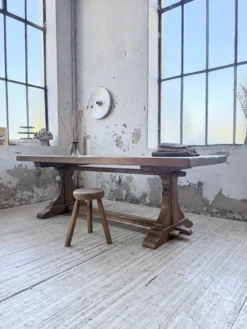 Table monastère chêne 1950 XXL