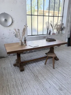 Table monastère chêne 1950 XXL