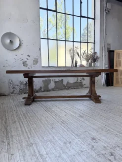 Table monastère chêne 1950 XXL