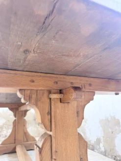 Table monastère chêne 1950 XXL