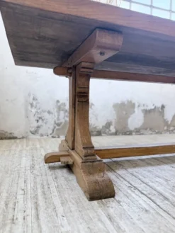 Table monastère chêne 1950 XXL