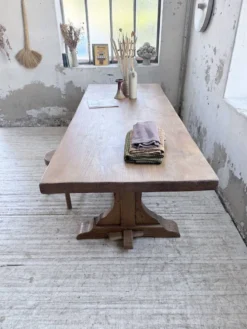 Table monastère chêne 1950 XXL