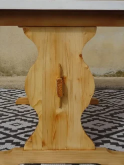 Table monastère en bois