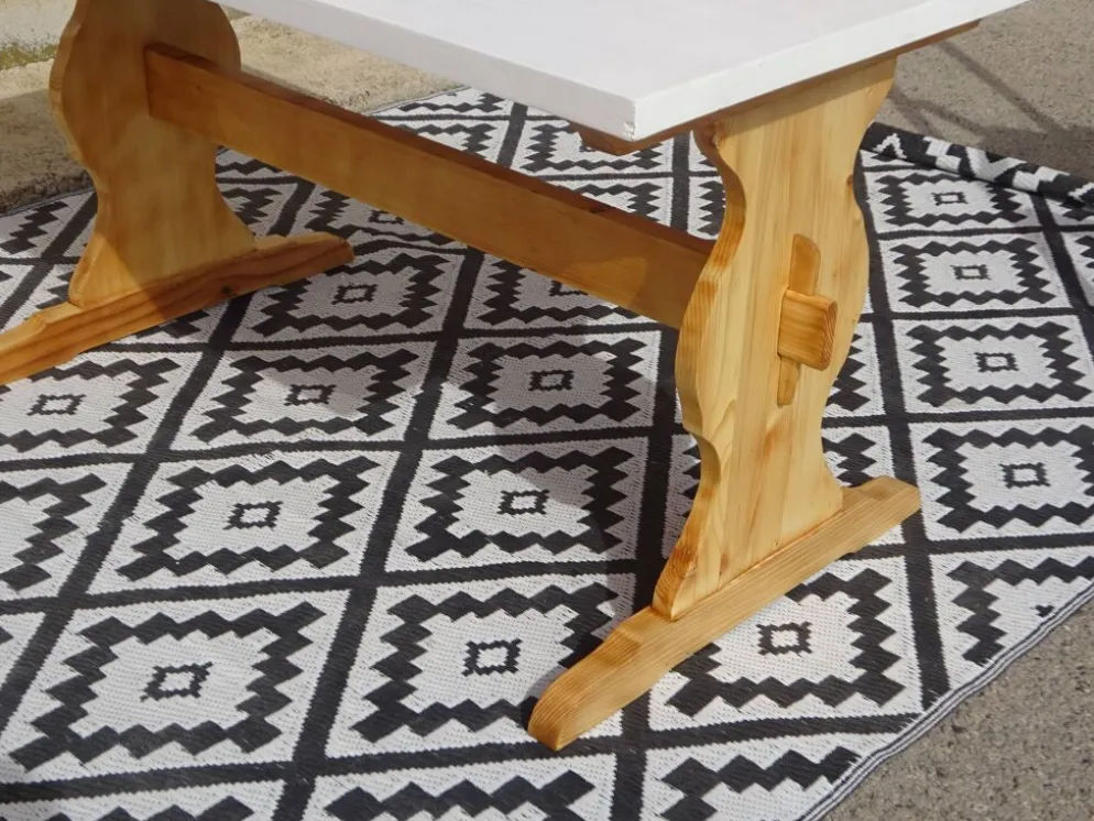 Table monastère en bois