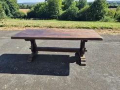 Table monastère en bois massif