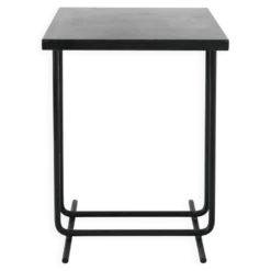 Table métal tubulaire art deco bauhaus moderniste table appoint ou bistrot