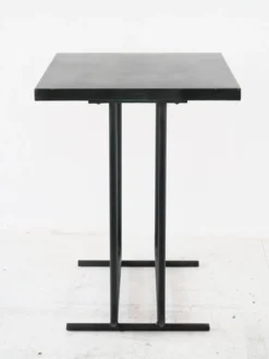 Table métal tubulaire art deco bauhaus moderniste table appoint ou bistrot