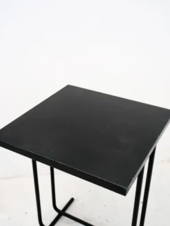 Table métal tubulaire art deco bauhaus moderniste table appoint ou bistrot