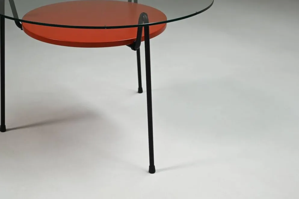 Table “Mug” par Wim Rietveld pour Gispen, années 1950, Pays-Bas.