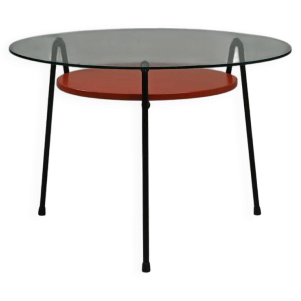 Table “Mug” par Wim Rietveld pour Gispen, années 1950, Pays-Bas.
